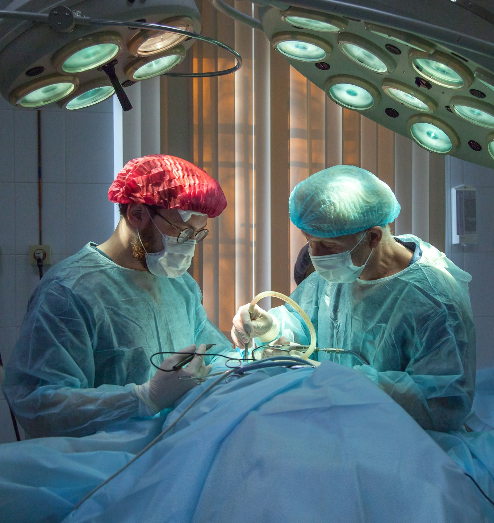 Surgery in progress